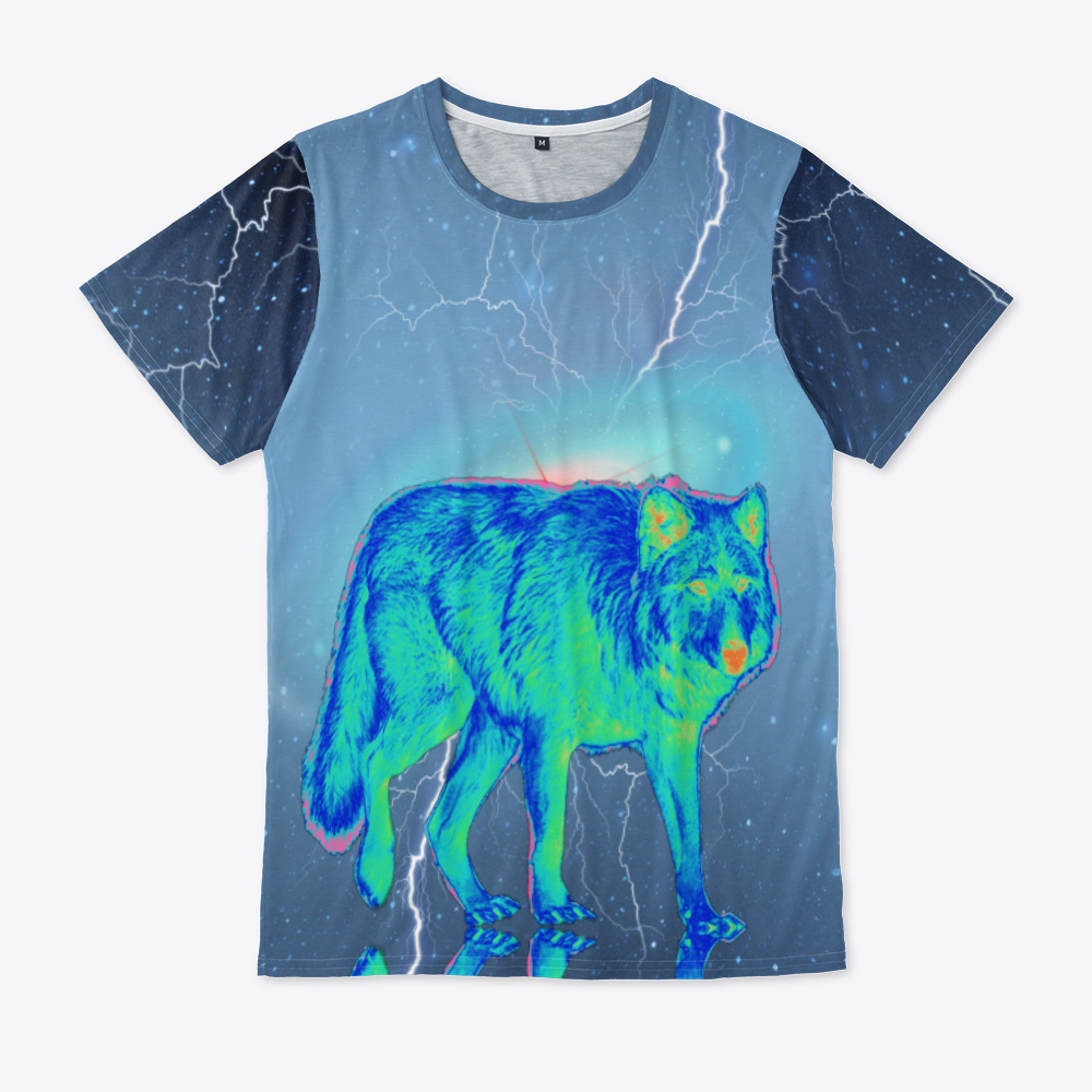 Dream-Time Wolf Tee
